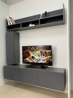 Гостиная "Квинта" графит, Велес