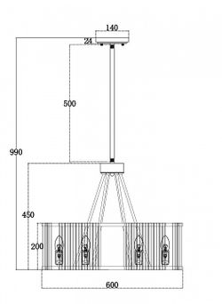 Светильник на штанге Maytoni Solar MOD087PL-06G