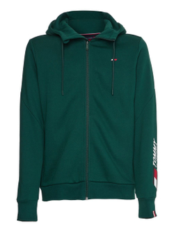Куртка теннисная Tommy Hilfiger Essentials Full Zip Hoody - hunter