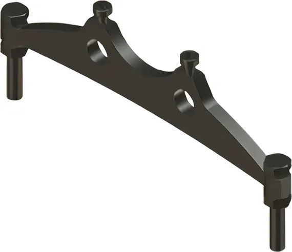 Опора с винтовыми упорами для рельса направляющего кольцевого Promotech