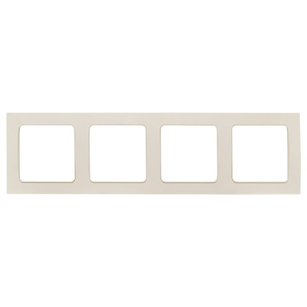 Стокгольм Рамка 4-местная белая EKF EZM-G-303-20