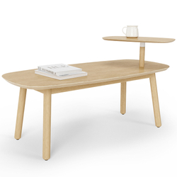 Столик кофейный Umbra Swivo натуральное дерево