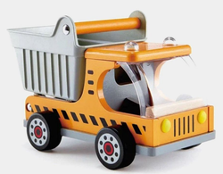 Деревянная игрушка машинка-грузовик "Самосвал"