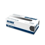 Перчатки нитриловые смотровые NitriMAX нестерильные неопудренные текстурированные размер S черный 50 пар