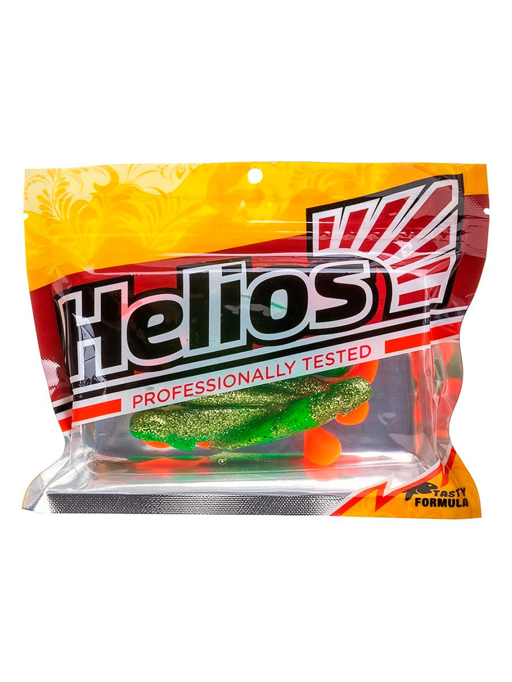 Виброхвост Helios Jap 3,15"/8 см Red Sparkles WT 7шт. (HS-32-034)