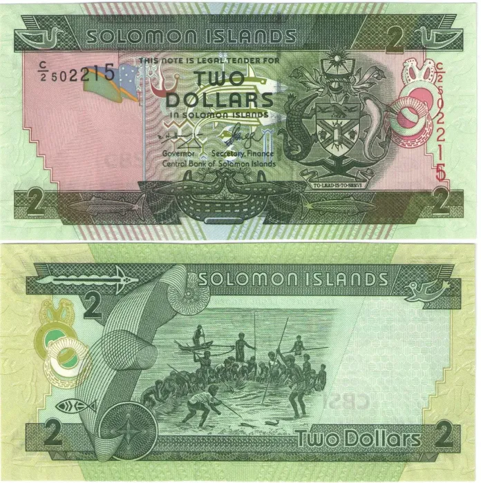 2 доллара 2011 Соломоновы острова