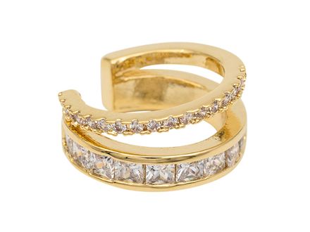 Кафф "Дорожка" со стразами