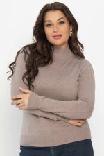 Водолазка Осенняя история (темно-бежевая) Б14569-20М LT Collection