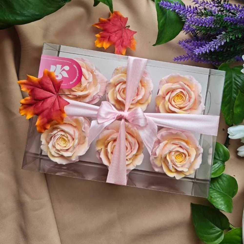 Набор “Зефирные горшочки с яблоком и корицей” — 6 штук лёгкого удовольствия