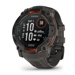 Garmin Instinct 3 Solar 45 мм Black — смарт-часы с GPS и солнечной зарядкой
