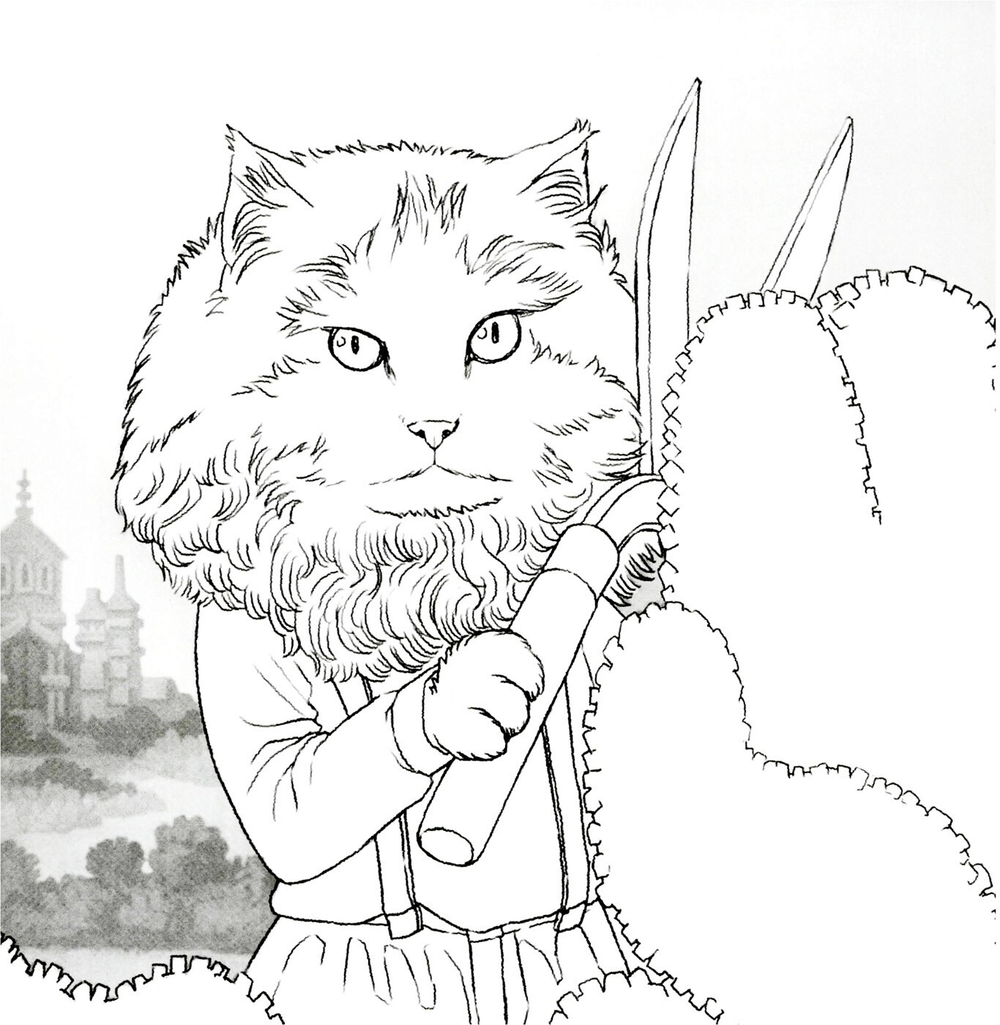 100 Cats. Coloring Book