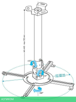 Кронштейн Holder PR-104 PR-104-B черный