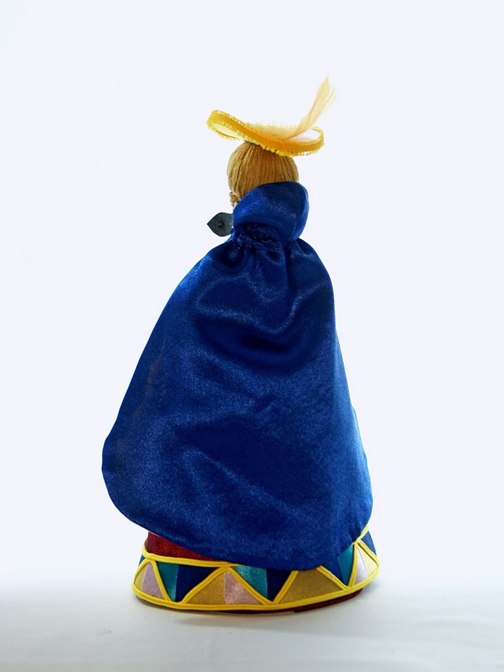 Кукла коллекционная Потешного промысла Дама в маскарадном костюме Коломбина. 0002