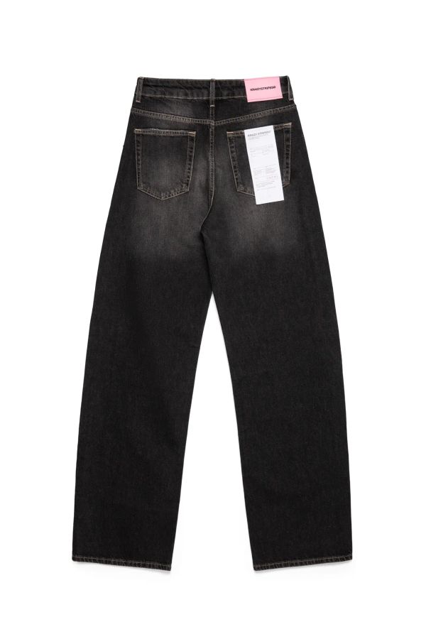 Джинсы Широкие серые - фото 4