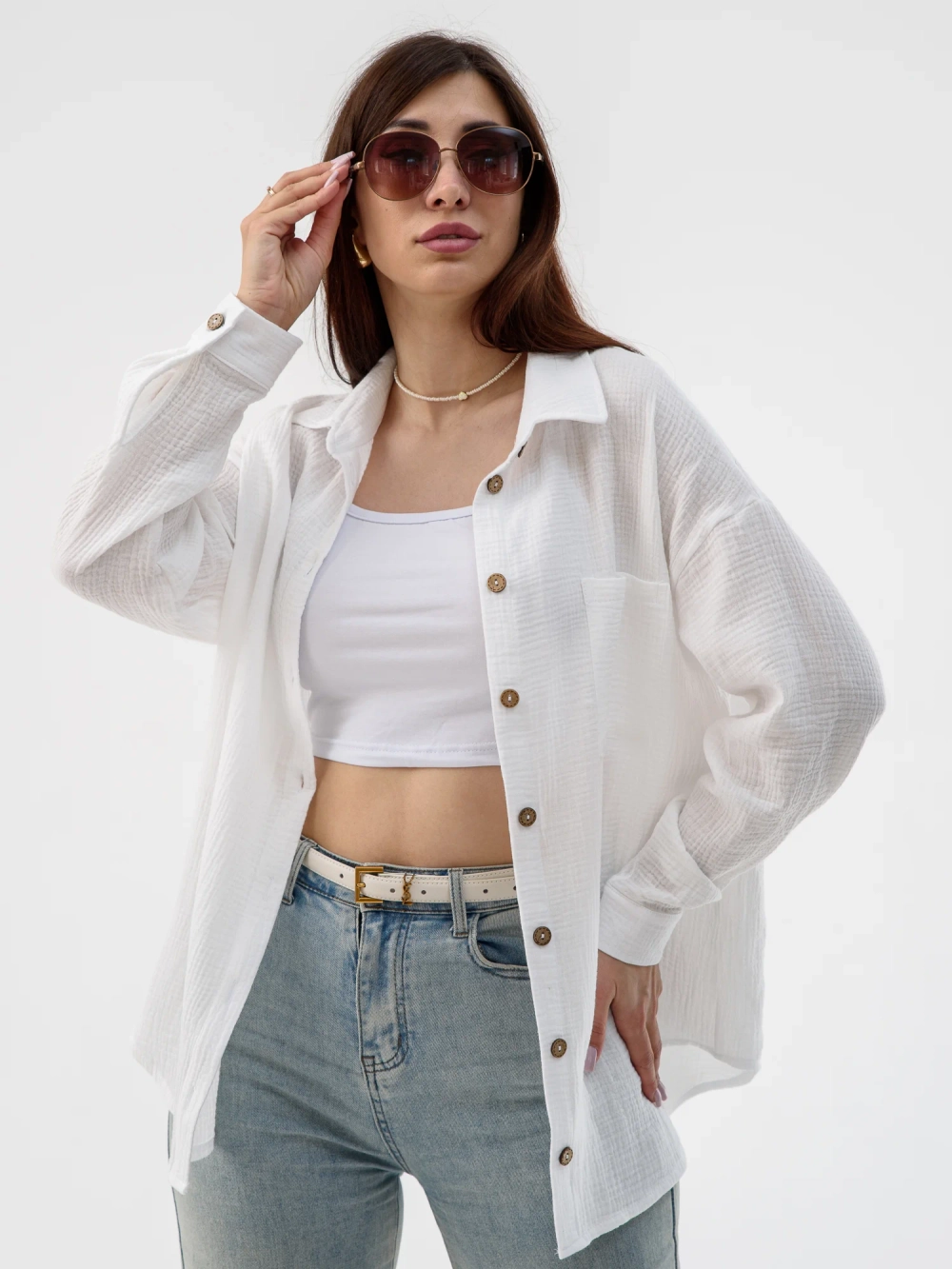 Рубашка женская "Муслин"