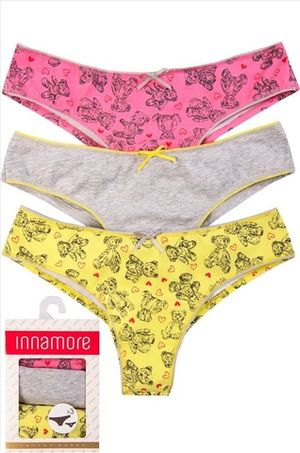 Комплект IMD Bears 83331772 Set Slip (3 пары) Innamore