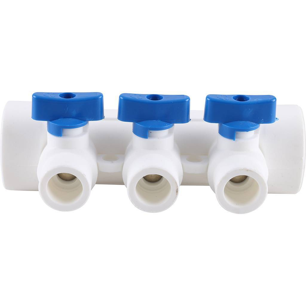 Коллекторы без воздухоотводчика KALDE 3 вых/синий