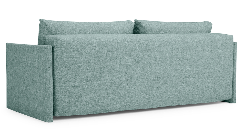 Диван Коя Лайт Strong Plus 07 208*94*80 см, Зеленый Рогожка Еврокнижка Фиеста