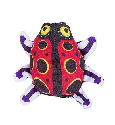 Игрушка с валерианой для кошек "БОЖЬЯ КОРОВКА"(Антицарапки)