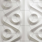 Гипсовая 3D панель Florida