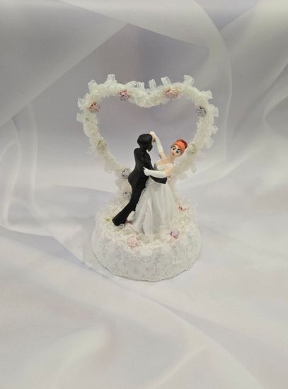 Свадебные фигурки "Жених и невеста" на торт
