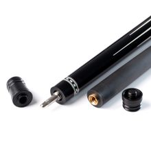 Кий / пул 2-pc "Winner Carbon - 019" (черно-синий) оплетка натур