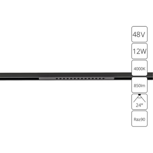 Магнитный трековый светильник Arte Lamp OPTIMA A7266PL-1BK
