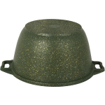 Кастрюля 6л со стеклянной крышкой, АП линия «Trendy style» ( malachite)