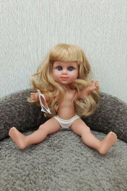 УЦЕНКА Кукла BERJUAN виниловая 35см My Girl без одежды (2888)