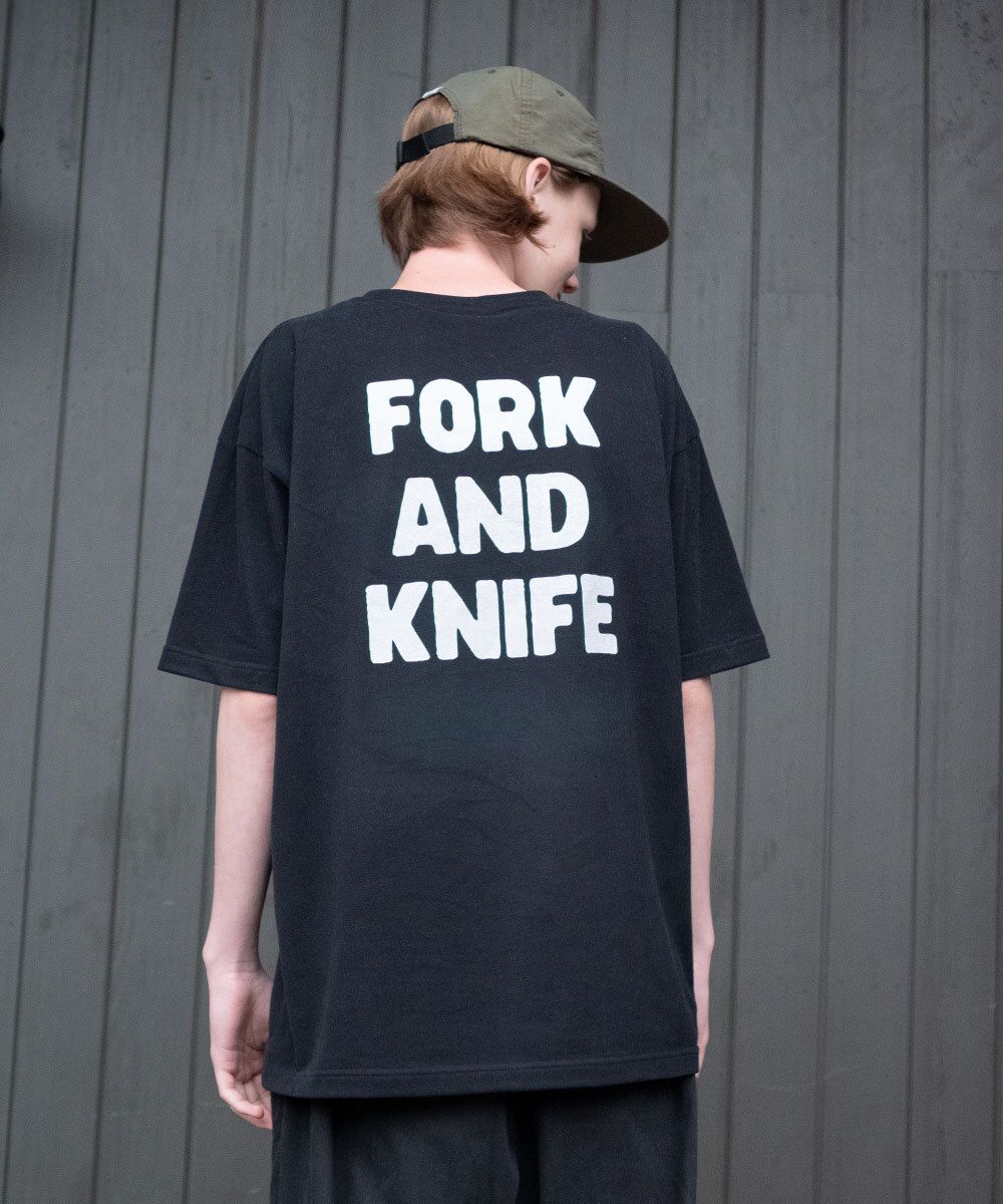 Футболка Hardlunch оверсайз F&K черная