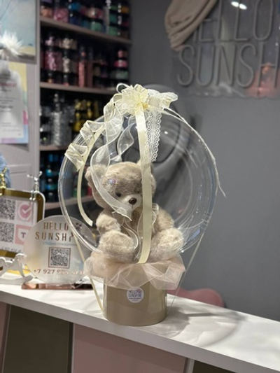 Игрушка в шаре мишка милый