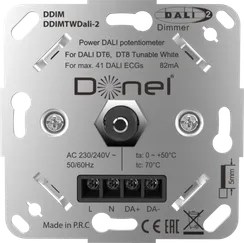 Donel Потенциометр Dali 10-16.5В DC, 82мА,с встроенным источником питания, роторный, серия DDIM