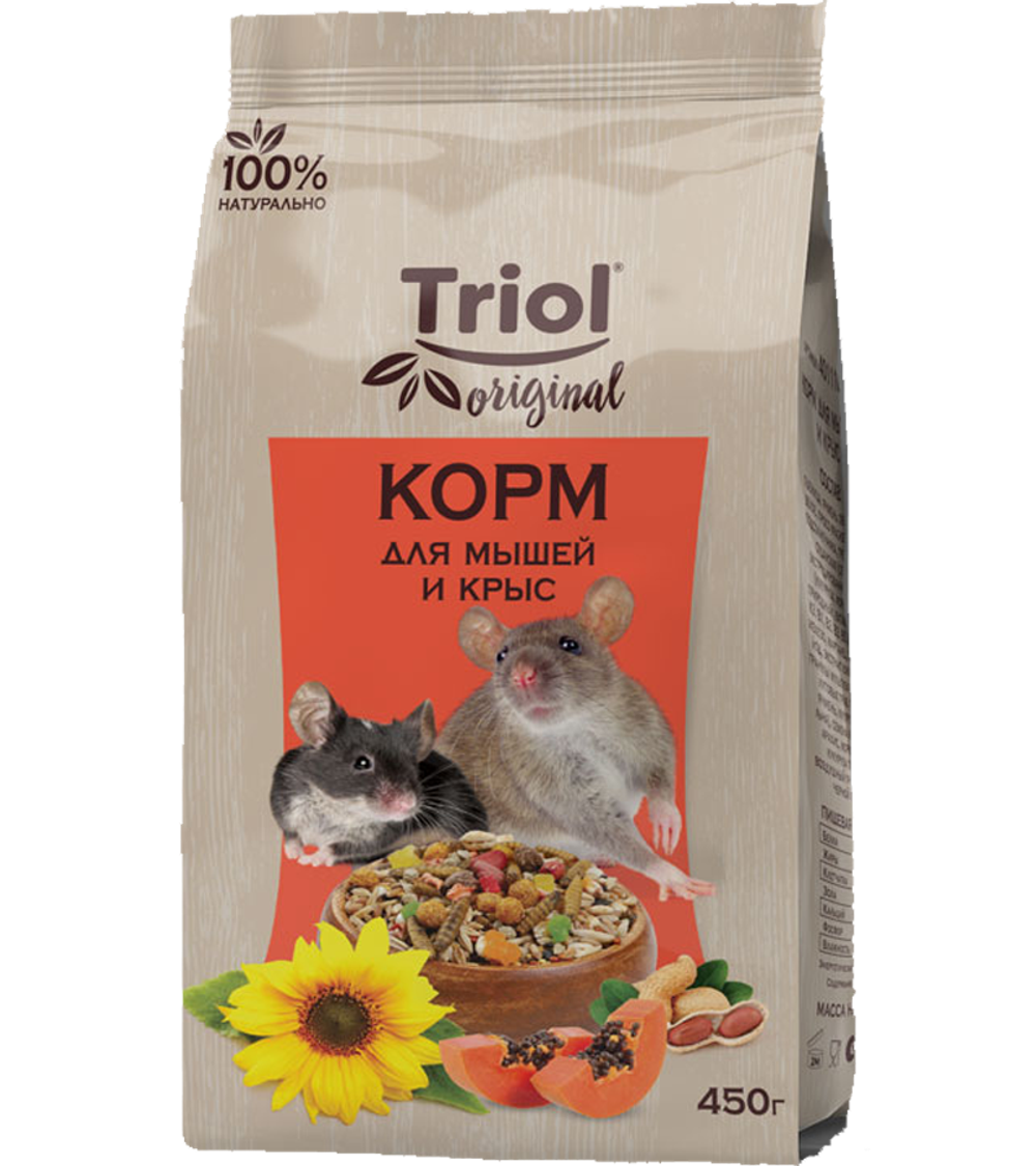 Триол Original для мышей и крыс, 450гр.
