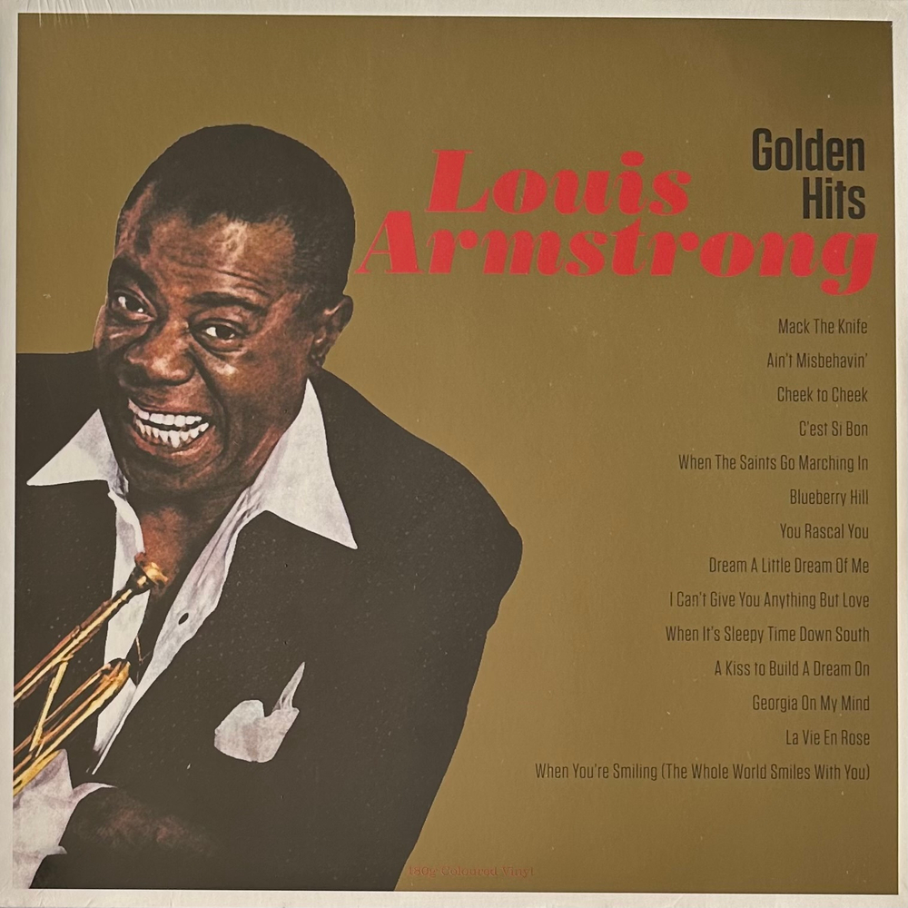 Louis Armstrong ‎– GOLDEN HITS (Европа 2023г.) Coloured