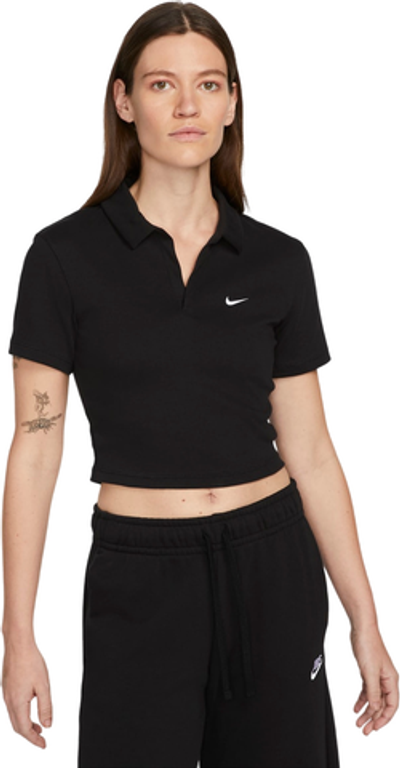 DV7884-010 Поло х/б Nike NSW ESSNTL SS POLO CRP TOP W
