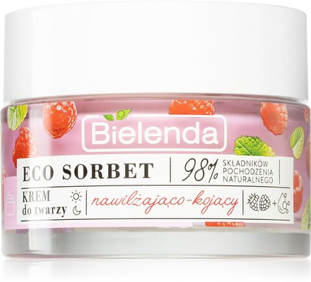 Bielenda Eco Sorbet Raspberry - успокаивающее увлажняющее средство для лица /   50  ml  / GTIN 5902169042738
