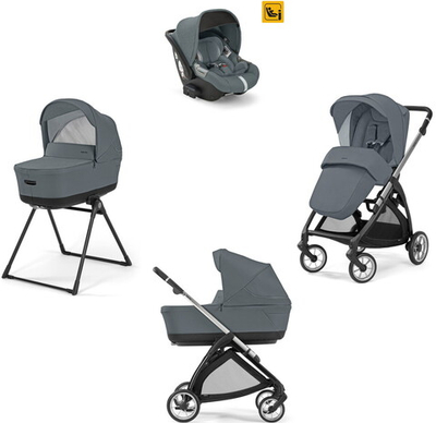 Детская коляска Inglesina Electa System Quattro 4 в 1 DRW 2024 Union Grey
