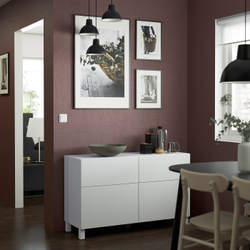 IKEA STUBBARP  (ИКЕА СТУББАРП)  -  Нога, белый