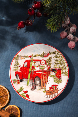 Тарелка пирожковая 16см Certified International Corp Домой на Рождество Спортивные увлечения