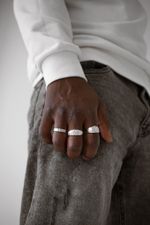 Дутое кольцо Art