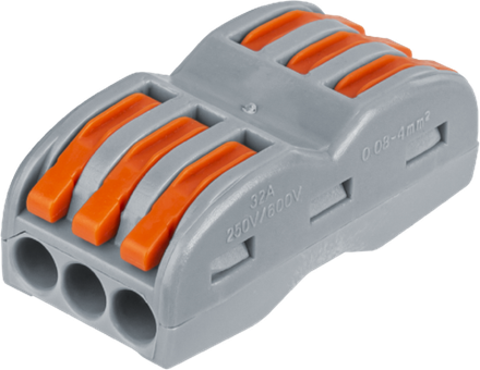 Клеммы монтажные Navigator 14 220 NTC-R-3x3-6-50 (50 шт/упак)