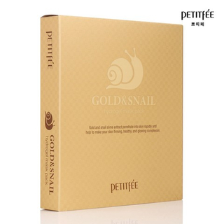 Гидрогелевая маска с золотом и улиткой PETITFEE Gold&Snail Hydrogel Mask Pack