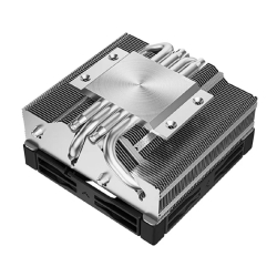 Cooler Deepcool AN400 LGA1700/1200/115X/AM5/AM4 низкопрофильный 52,5 mm  TDP 150W, PWM,  Fan 120mm, 4 тепл. трубок