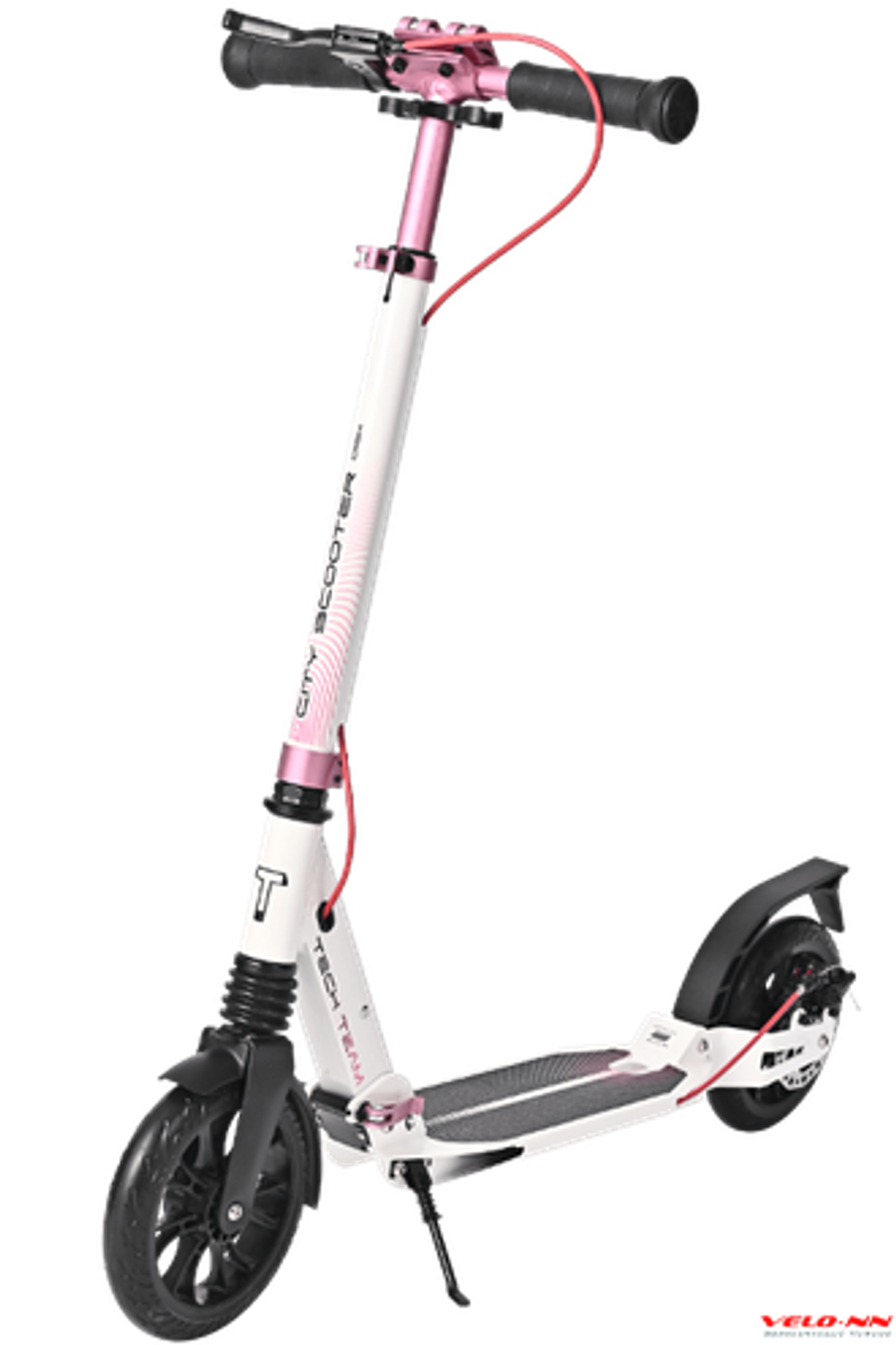 САМОКАТ Tech Team  CITY SCOOTER  DISK BRAKE 2022 розовый