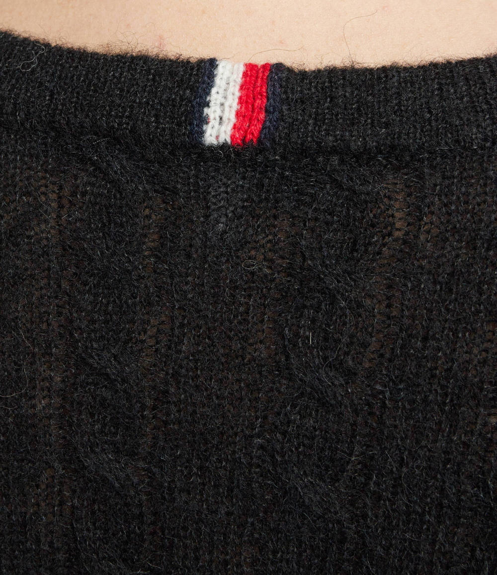 Хлопковый свитер Tommy Hilfiger - черный(WW0WW32293)