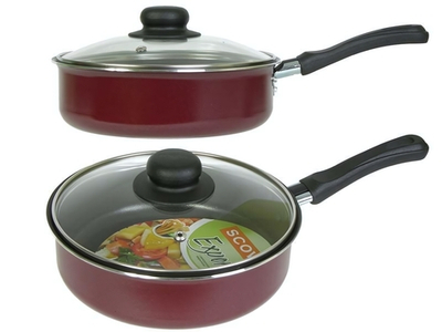 Сотейник 20см "ScovO EXPERT" стекл.кр.