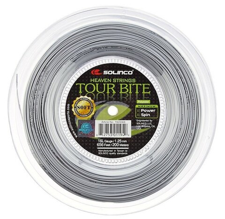 Струны для тенниса SOLINCO TOUR BITE SOFT Бобины 200 м