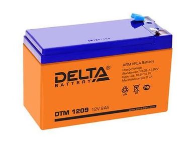 Аккумуляторы Delta DTM 1209 - фото 1