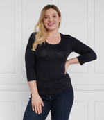 Блузка VANNA Persona by Marina Rinaldi - темно-синий(1971053)