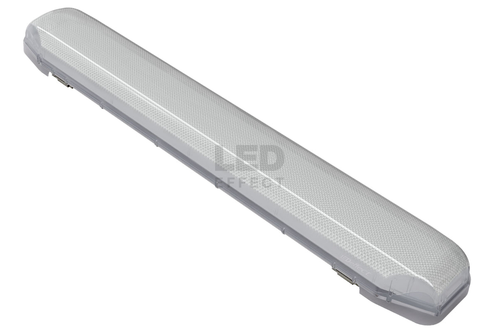 Светильник LED ДСП ТИТАН 28Вт 3700лм 4000К IP65 КСС Д, БАП 1ч 1000х160х82мм LED Effect